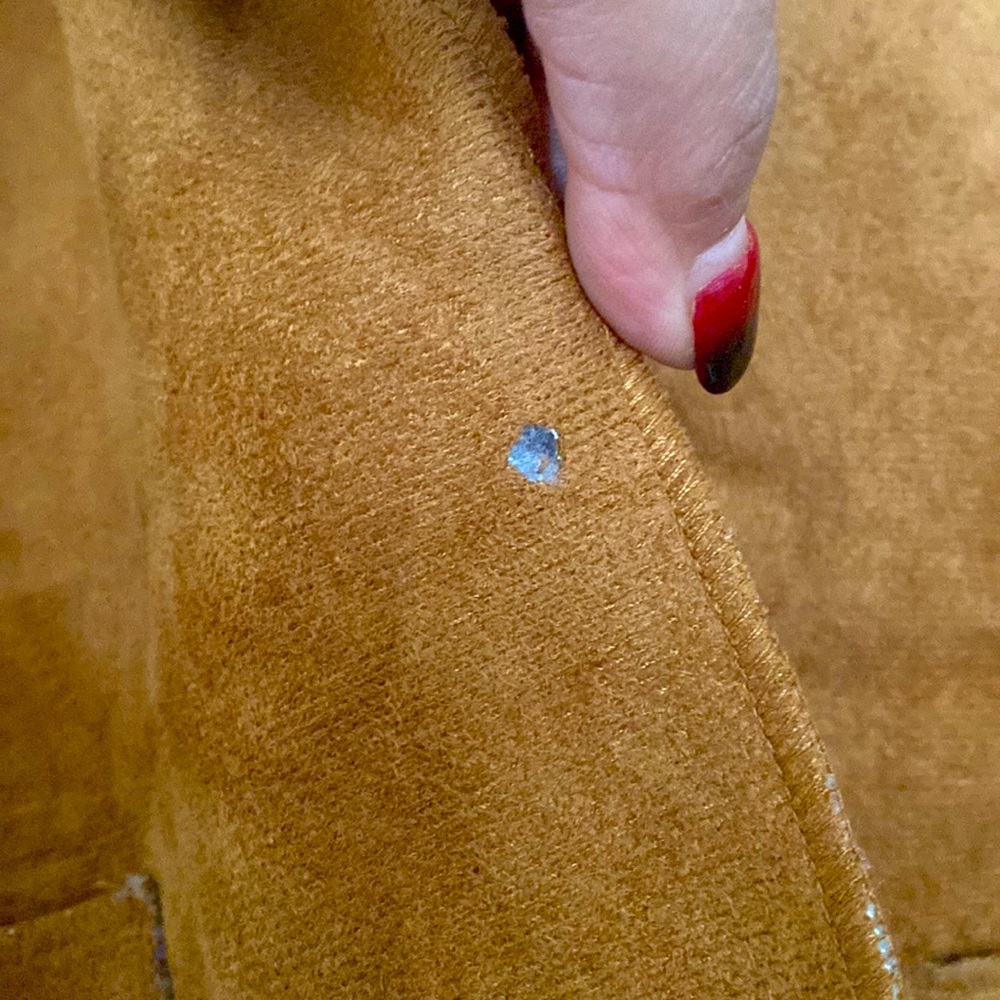 Shearling - Cuffed Sleeves Hooded Coat - Picture 7 of 10